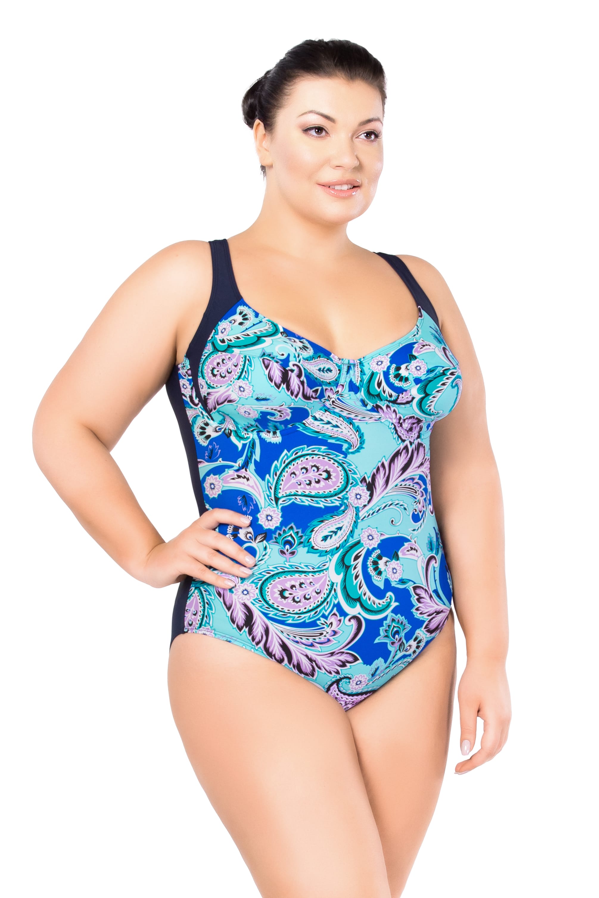 Купальник женский  слитный LS 99-378 (чашки на косточках)