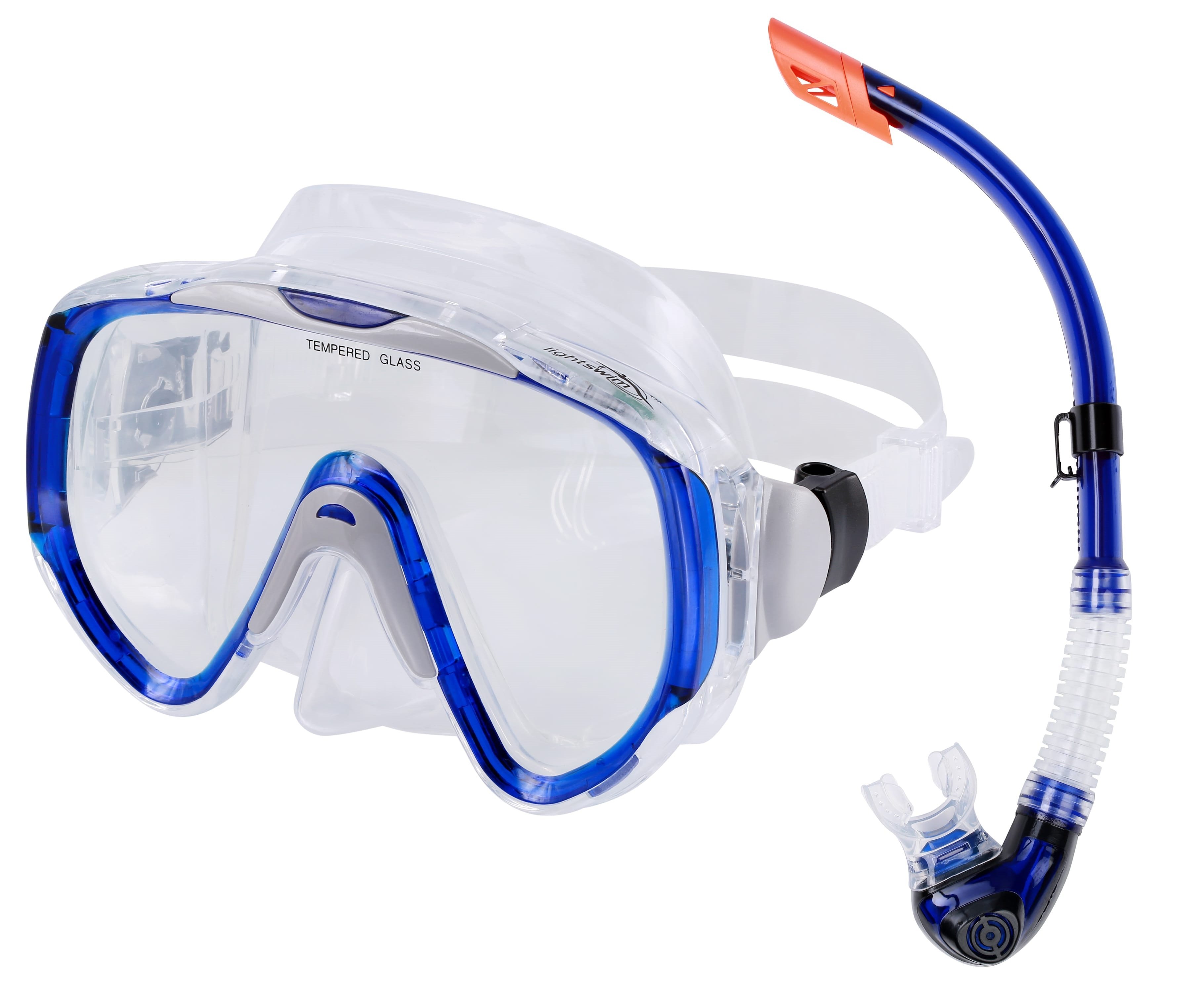 Маска с трубкой LSM 22/SN 11 (набор для плавания и подводного погружения)